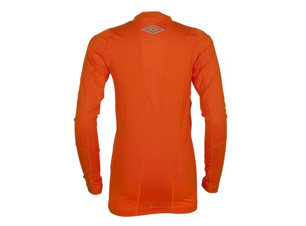 UMBRO Vulcan Underw Top jr Oransje 152 Teknisk kompresjonstrøye i klubbfarger 
